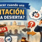 Concursos desiertos